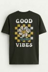 Good Vibes Always, T-Shirt σε Χακί Χρώμα