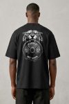 Oversized T-Shirt σε Μαύρο Χρώμα, Tiger Weight Plate