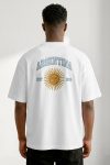 Oversized T-Shirt σε Λευκό Χρώμα, Argentina Sun Varsity