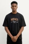 Oversized T-Shirt σε Μαύρο Χρώμα με σχέδιο, Monaco Race