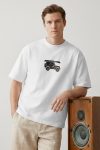 Oversized T-Shirt σε Λευκό Χρώμα με σχέδιο, Off Road Badge