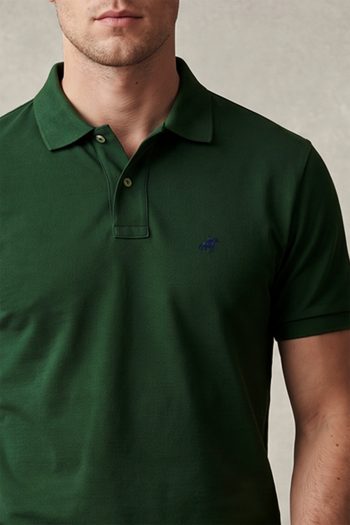 Ανδρική Μπλούζα Polo σε Πράσινο Χρώμα, Blue Rider Icon