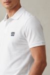 Casual Ανδρικό Polo σε Λευκό Χρώμα, Blue Argentina Flag