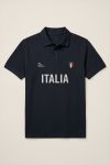 Ανδρικό Κοντομάνικο Polo σε Μπλε Χρώμα, Italia Big