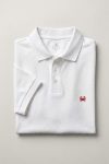 Polo Ανδρικό σε Λευκό Χρώμα, Red Crab Icon