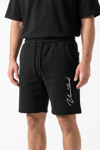 Wave United Signature, Ανδρική Βερμούδα σε Μαύρο Χρώμα