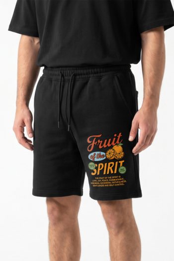 Ανδρική Βερμούδα σε Μαύρο Χρώμα, Fruit Spirit Poster