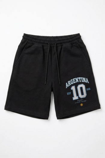 Βερμούδα Ανδρική σε Μαύρο Χρώμα, Argentina Ten Vintage