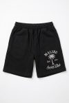 Βαμβακερή Βερμούδα σε Μαύρο Χρώμα, Malibu Social Club