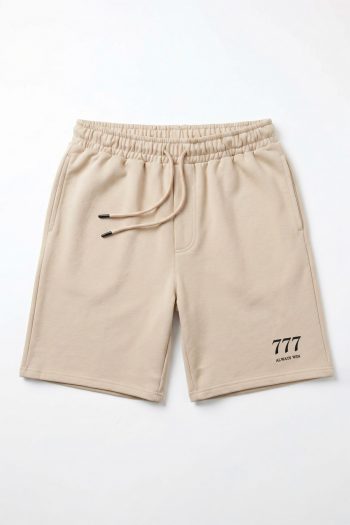 Triple Seven Minimal, Casual Σορτσάκι σε Εκρού Χρώμα