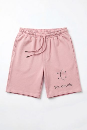 Βερμούδα Ανδρική σε Ροζ Χρώμα, You Decide Smile