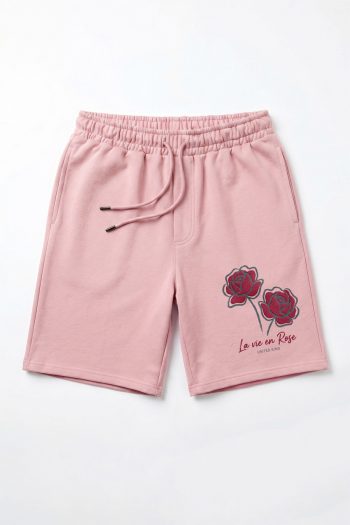 Βερμούδα Ανδρική σε Ροζ Χρώμα, La Vie En Rose Pair