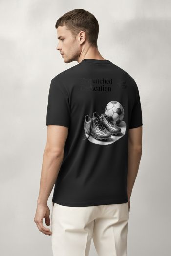 Football Dedication, Μπλούζα T-Shirt σε Μαύρο Χρώμα