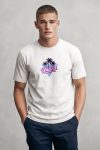 United Palm Sunset, Μπλούζα T-Shirt σε Λευκό Χρώμα