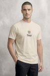 Italia Token Centered,T-Shirt σε Εκρού Χρώμα