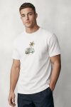 Palm Camper,T-Shirt σε Λευκό Χρώμα