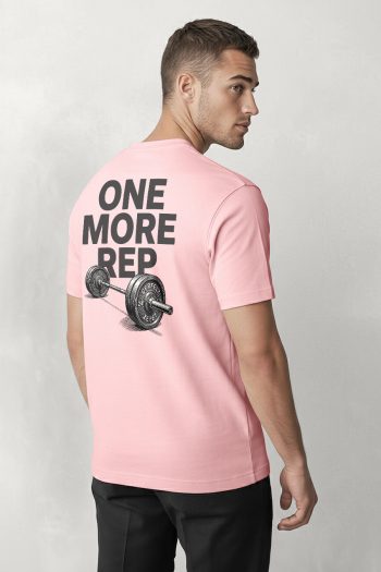 Tonal Barbell Rep,T-Shirt σε Ροζ Χρώμα