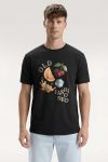 Old Fashioned Cocktail,T-Shirt σε Μαύρο Χρώμα