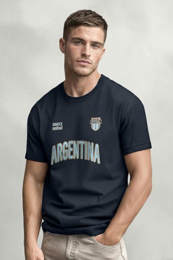 Argentina Varsity,T-Shirt σε Μπλε Χρώμα