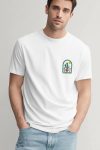 Desert Cactus Window,T-Shirt σε Λευκό Χρώμα