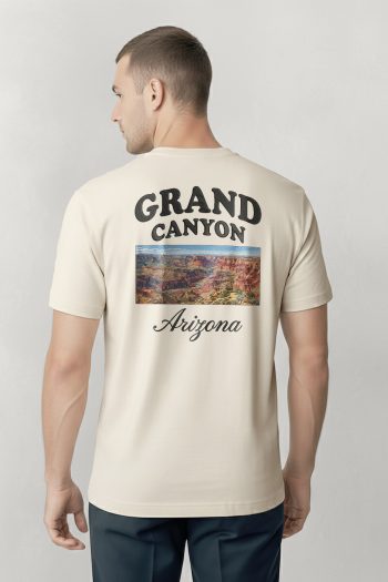 Grand Canyon Arizona,T-Shirt σε Εκρού Χρώμα