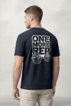 One More Rep Barbell,T-Shirt σε Μπλε Χρώμα