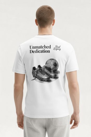 Football Dedication, Μπλούζα T-Shirt σε Λευκό Χρώμα