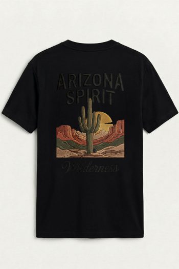 Arizona Desert Spirit, Μπλούζα T-Shirt σε Μαύρο Χρώμα