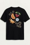 Old Fashioned Fruit Collage,T-Shirt σε Μαύρο Χρώμα