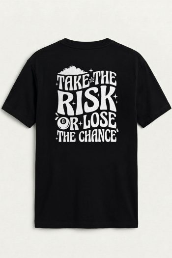 Dont Lose The Chance,T-Shirt σε Μαύρο Χρώμα