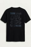 Think Outside,T-Shirt σε Μαύρο Χρώμα
