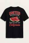 Watermelon Club Poster,T-Shirt σε Μαύρο Χρώμα