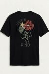 United Kind Flower Stems,T-Shirt σε Μαύρο Χρώμα