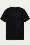 Aperitivo Cin Cin,T-Shirt σε Μαύρο Χρώμα