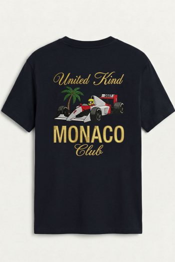 Monaco UK Racing Club,T-Shirt σε Μπλε Χρώμα