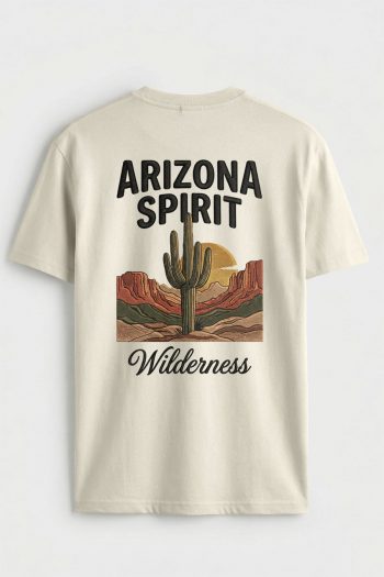 Arizona Desert Spirit, Μπλούζα T-Shirt σε Εκρού Χρώμα
