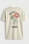 United Kind Flower Stems,T-Shirt σε Εκρού Χρώμα