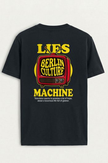 Berlin Culture Machine,T-Shirt σε Iron Grey Χρώμα