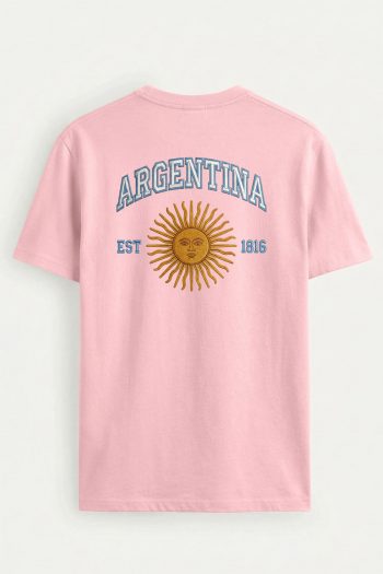 Argentina Sun Varsity,T-Shirt σε Ροζ Χρώμα