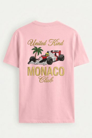 Monaco UK Racing Club,T-Shirt σε Ροζ Χρώμα