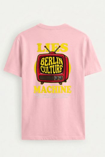 Berlin Culture Machine,T-Shirt σε Ροζ Χρώμα