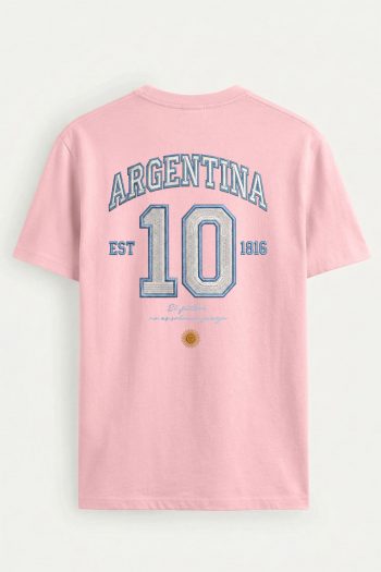 Argentina Ten Jersey,T-Shirt σε Ροζ Χρώμα