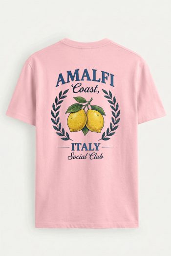 Amalfi Lemon Crest,T-Shirt σε Ροζ Χρώμα