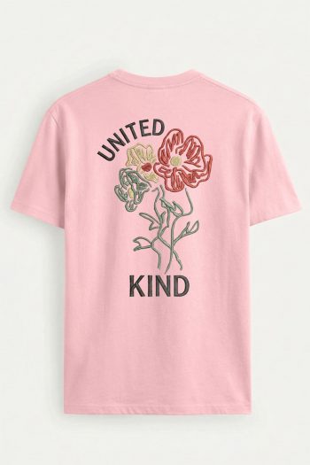 United Kind Flower Stems,T-Shirt σε Ροζ Χρώμα