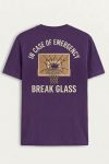 Emergency Basketball Hoop Golden,T-Shirt σε Μωβ Χρώμα