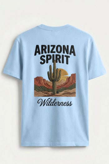 Arizona Desert Spirit, Μπλούζα T-Shirt σε Γαλάζιο Χρώμα