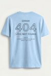Error Love Not Found,T-Shirt σε Γαλάζιο Χρώμα