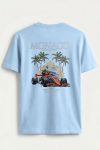 Monaco GP Limited,T-Shirt σε Γαλάζιο Χρώμα