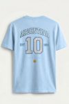 Argentina Ten Jersey,T-Shirt σε Γαλάζιο Χρώμα