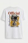 Official Racing Helmet, Μπλούζα T-Shirt σε Λευκό Χρώμα